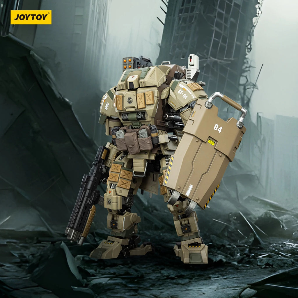JOYTOY 1/25 Action Figure APOC Series Iron Vanguard Heavy Assault Mech UNSC Sniper Ivan Anime figures Toys