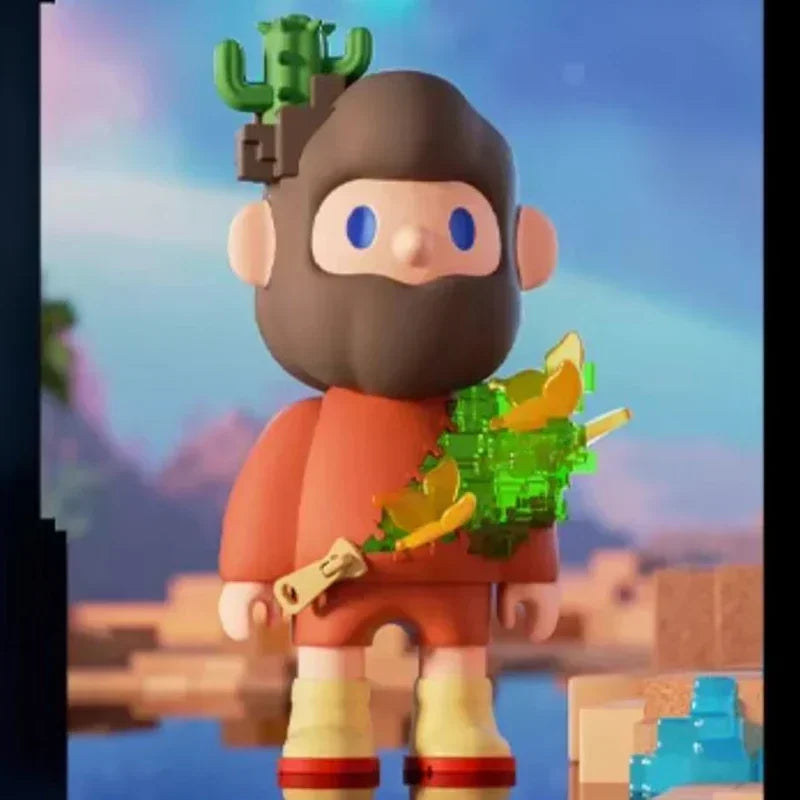 Finding Unicorn FARMER BOB Next Generation Pixel Universe Series Blind Box Toys Kawaii Anime Action Figure Surprise Mystery Box