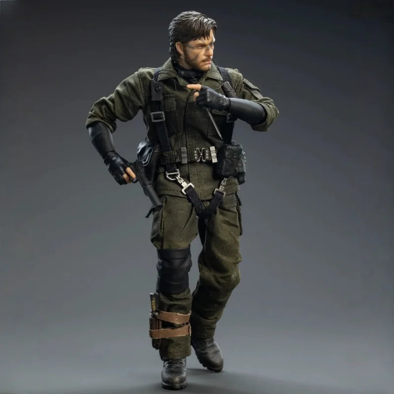 1/12 Scale Metal Gear Snake Action Figure - Viper Agent Kraken Studio Anime Model with Movable Joints for Collectors And Gifts