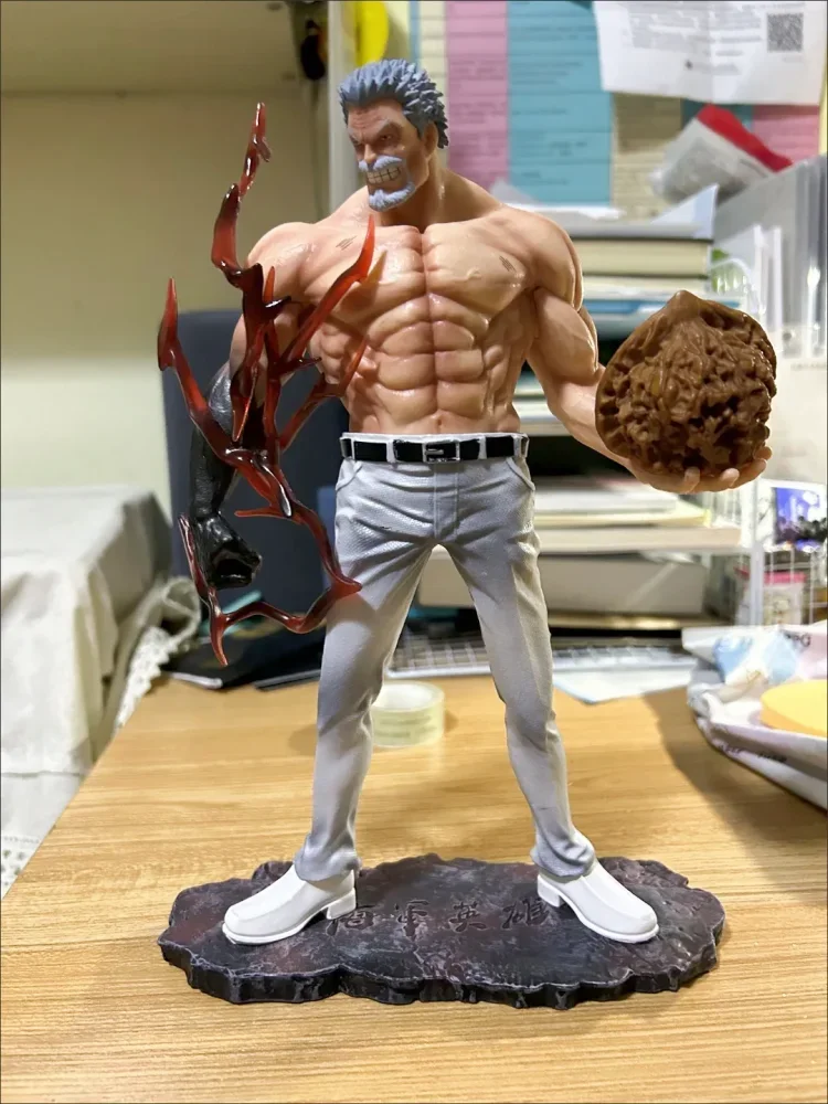 Anime One Piece Figur Monkey D Garp Modell Puppen Stehende Haltung Serie Action Figur PVC Sammlung Desktop Ornament Gifta