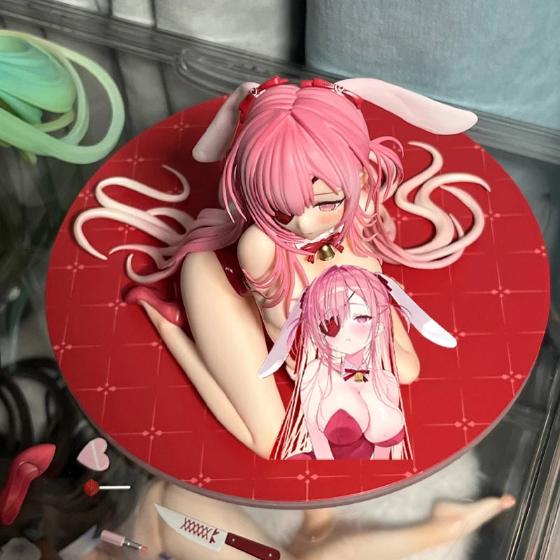 In Stock Genuine Fingle Toy X Otaku Toys  Bunny Ver. Model  1/6 Collectibles Sexy Bunny Girl Sitting Posture Ornament Gift Toy