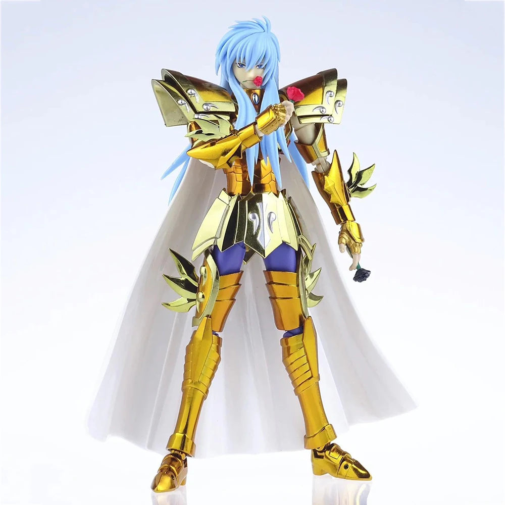 In Stock Saint Seiya Myth Cloth EX LC Pisces Albafica Anime 2.0 The Lost Canvas Knights of the Zodiac Action Figure Toy ST Model