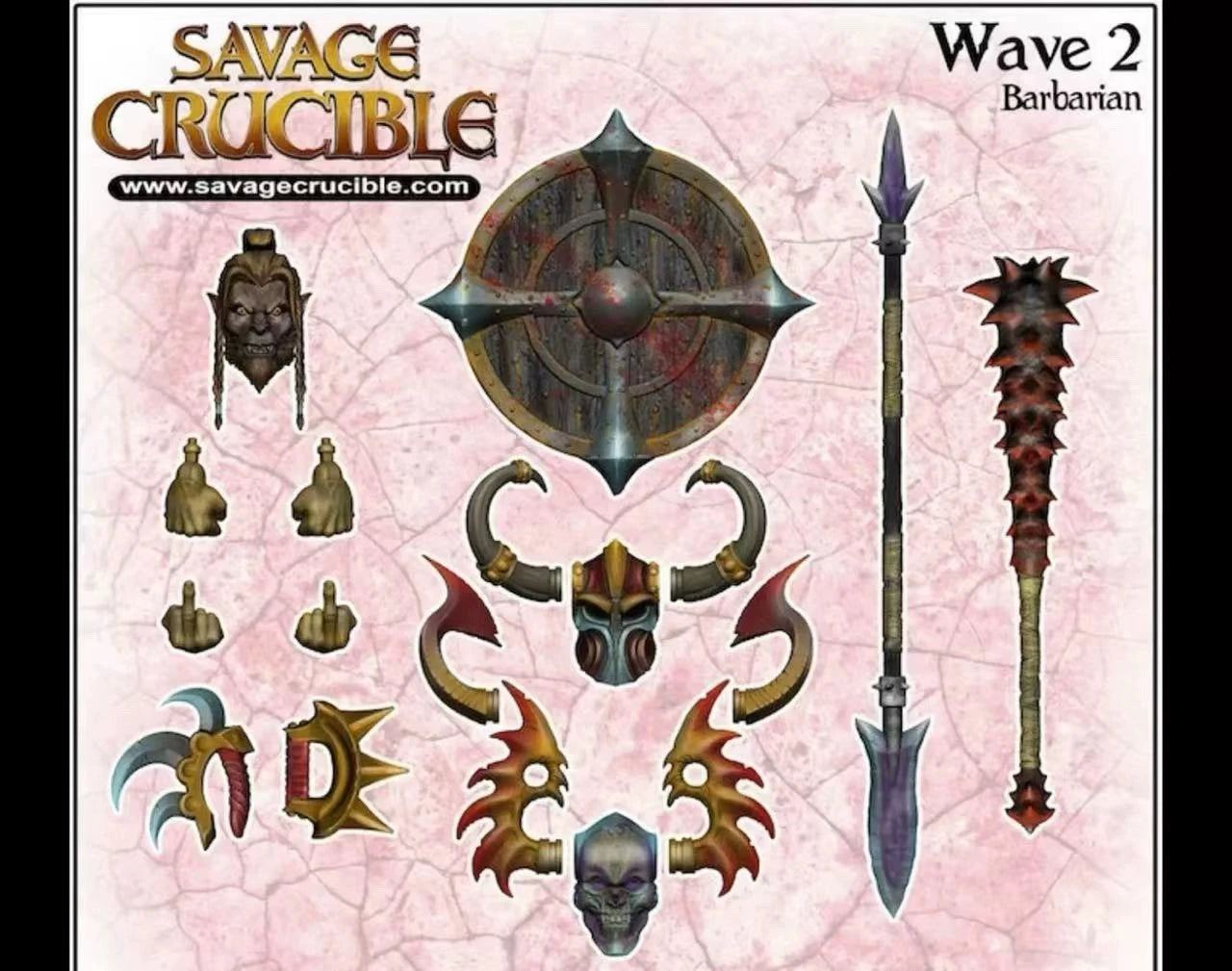 HS Studio 1/12 Scale Male Soldier Barbarian Savage Furnace 2 Waves Full Set Model 6 Inch Action Figure Collectible Toys Gifts
