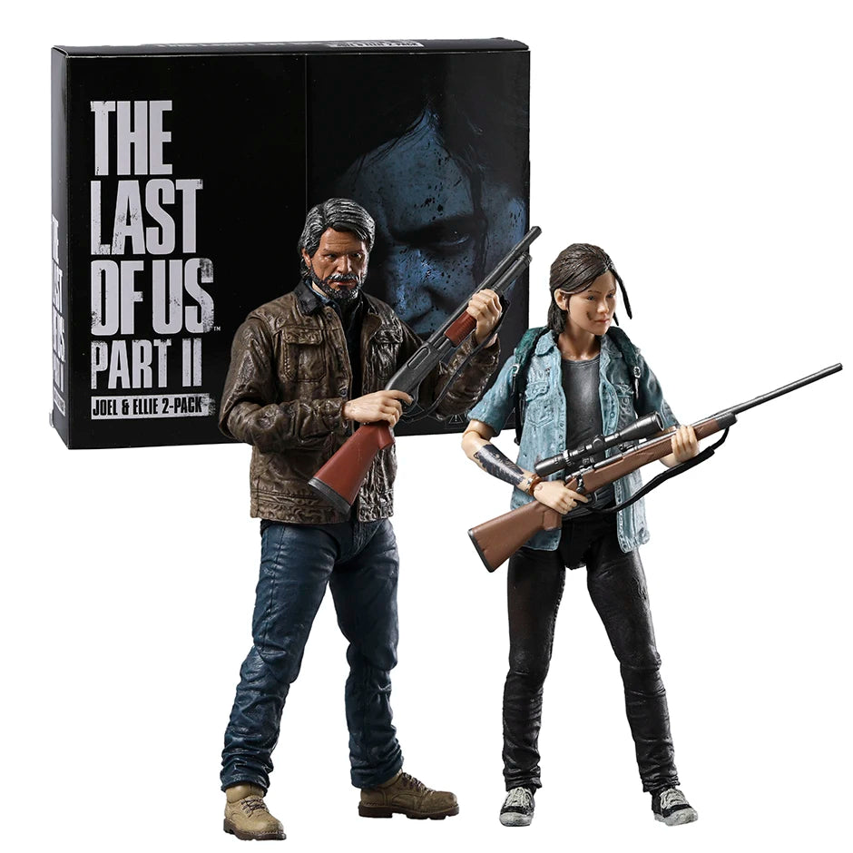 NECA The Last of Us 2: Ultimate Joel and Ellie Action Figure Model Toy Gift For Collection 2-Pack
