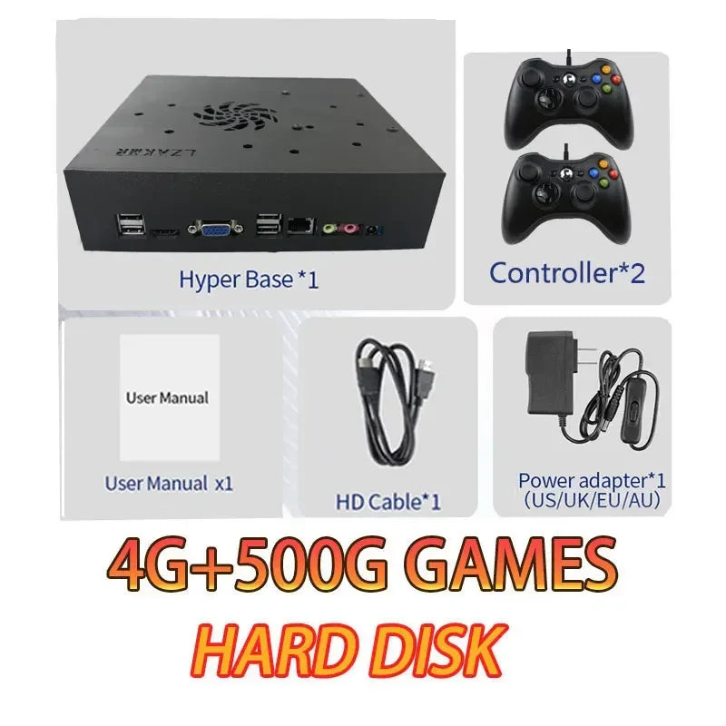 Retro Gaming Console 70000+ Games 2TB T8 Loaded For Wii PS2 DC PSP GAMECUBE Plug-and-Play On TV Windows 11 Children's Gift
