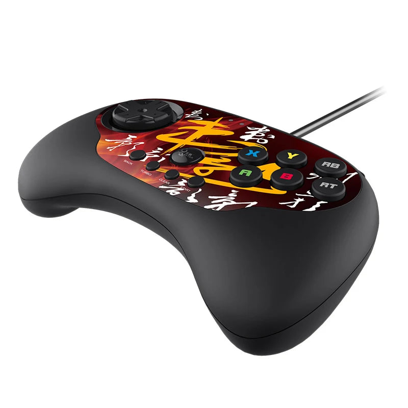 Original Betop BEITONG BTP-C3 USB Wired Gamepad Arcade Fighting Joystick For Android TV For PC Computer PS3 For Game Controller