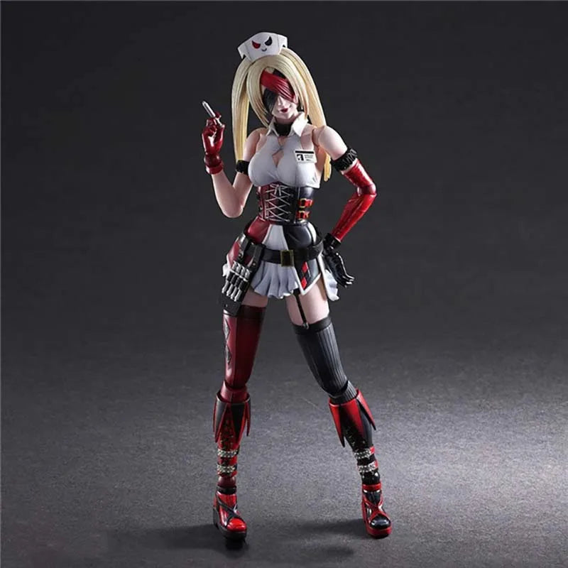 Играй изкуствата Харли Куин, екшън фигурка, DC подвижна колекция кукла, The Suicide Squad, Харлийн Куинзел, модел играчки