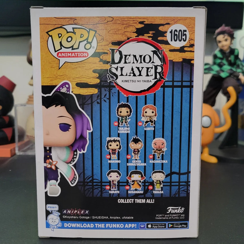 Demon Slayer Shinobu Kocho Vinyl Figure -Funko Pop #1605 San Diego Comic Con 2024 Limited Edition Kimetsu no Yaiba Fans Toy Gift