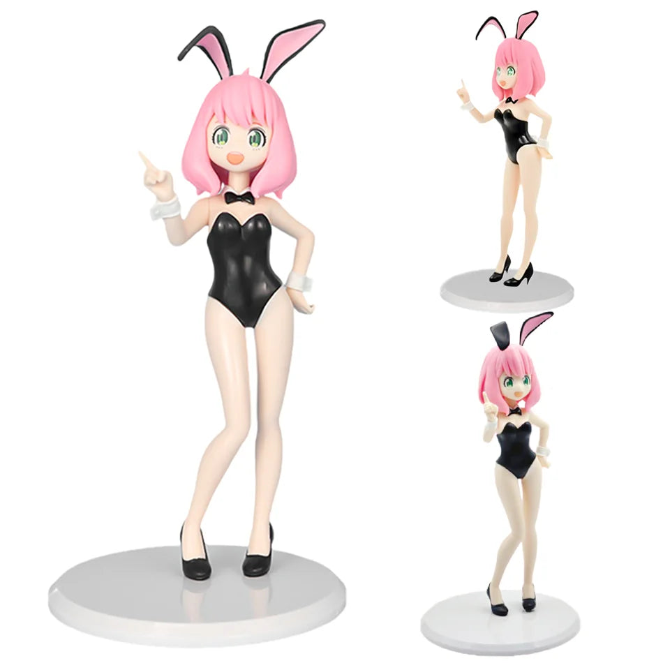 19см Шпионска × Семейна екшън фигурка Полицейска униформа Аня Косплей кукла Аниме Сладко момиче кукла PVC модел играчка настолна декорация подарък