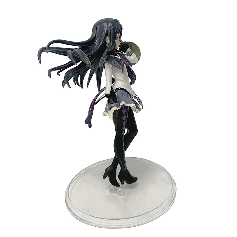 Anime Puella Magi Madoka Magica Figur 17cm Akemi Homura Action Figural Pvc Modell Kawaii Dekoration Puppe Kinder Spielzeug Weihnachtsgeschenk