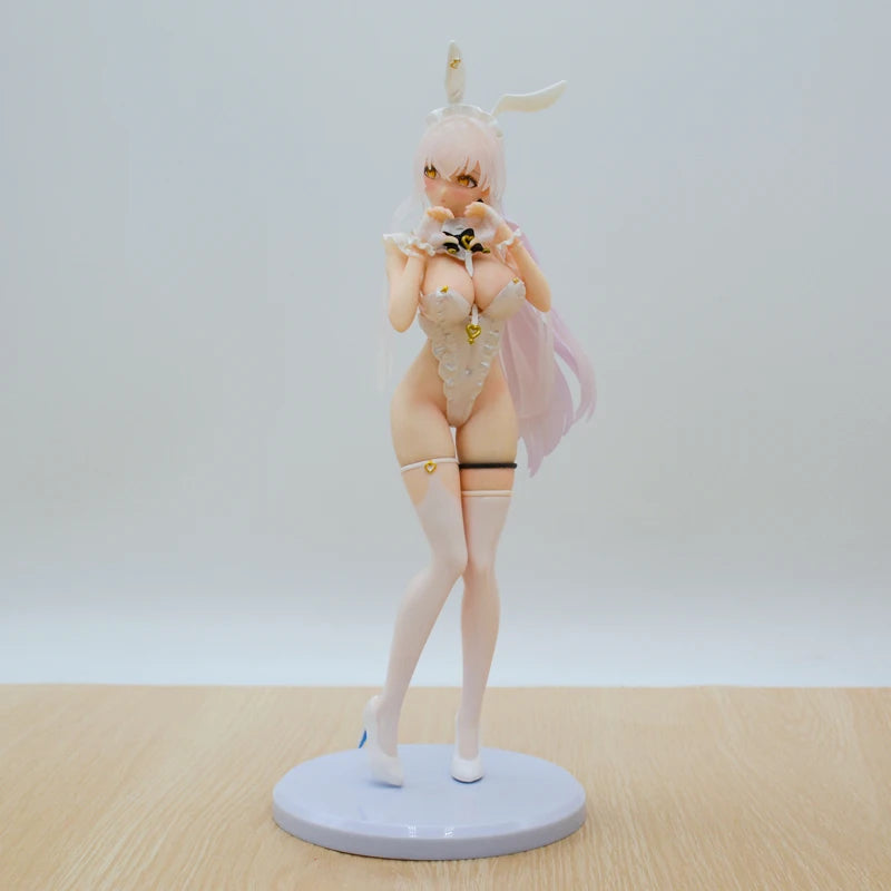 26cm Lucile Illustrated by Yuge Sexy Anime Bunny Girl Figure Hobby Sakura RABBIT GIRL Action Figure Adult Hentaii Model Doll Toy