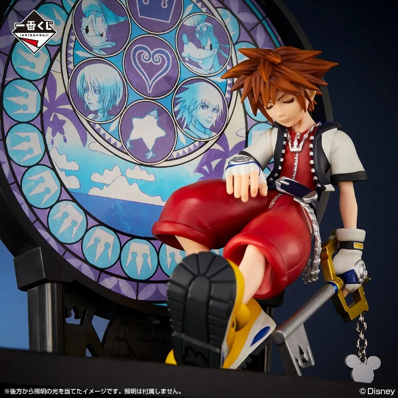 In Stock BANDAI Ichiban kuji Kingdom Hearts Linking Hearts Figure Anime Figure Action Model Collectible Toys Gift