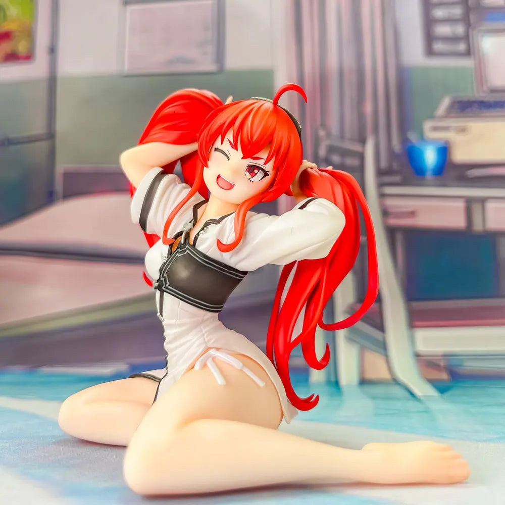 9CM Anime Mushoku Tensei II ~ Isekai Ittara Honki Dasu Figur Eris Greyrat Kniend Anime Modell Spielzeug Geschenke Sammlung Dekoration