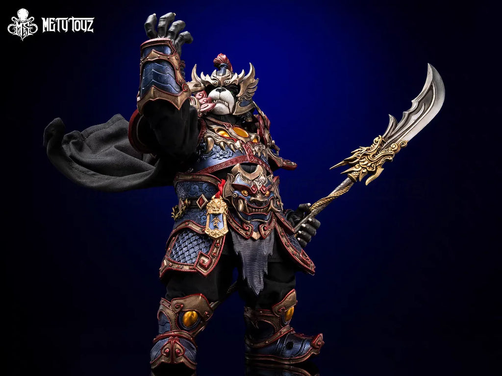 【MT】Original Mety Toyz Adventurer World Pandaren Blue Armor Version 1/12 Action Figure Toy Collection