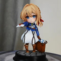 Violet Evergarden Q-Version Violet Evergarden Standing Action Figure 17cm Anime Goods Statue Decoration Trendy Toy Collection