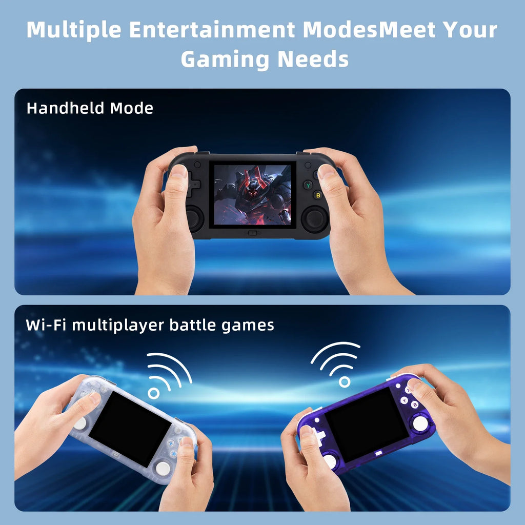 AMPOWN Mini Zero 28 Handheld Video Game Console 2.8'' IPS Screen A133P Processor Android OS 2.4GWIFI MAGICX ZERO28 Player Gifts