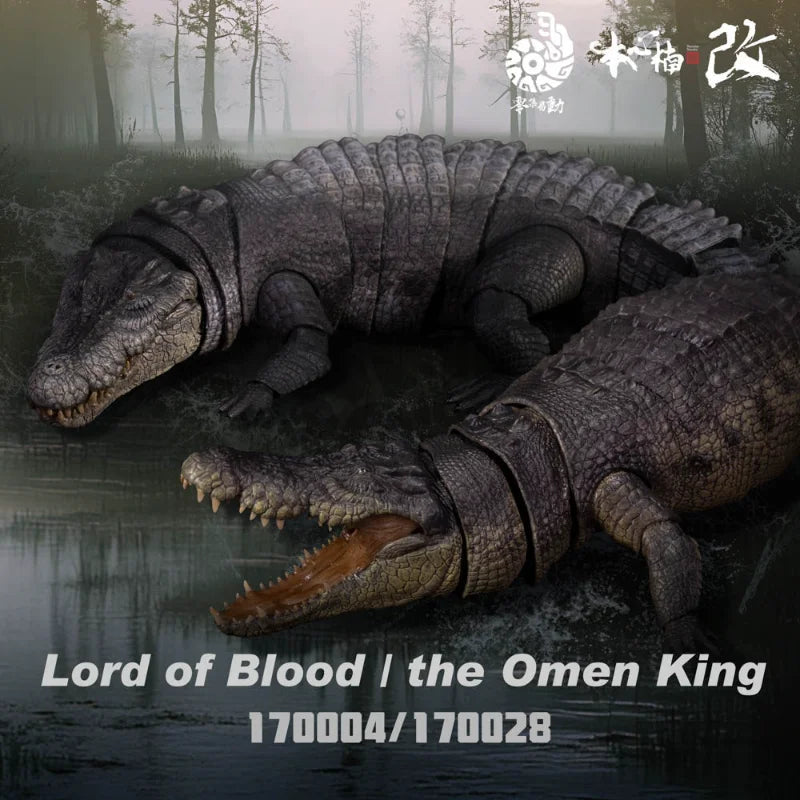 Spot SaleNanmu Studio Estuarine Crocodile The Omen King & Lord of Blood Action Figures Toy Gift Collection 【Pre Sale June 2026】i