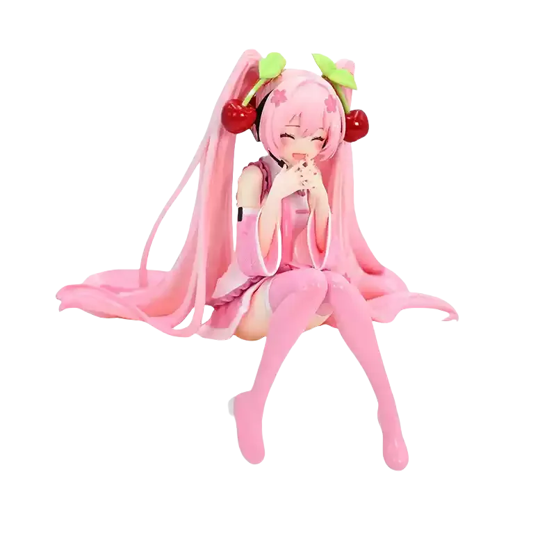 In Stock Hatsune Miku Anime Action Figures Noodles Stopper Model Figure Toys Collectible Gift for Toys Hobbies Children