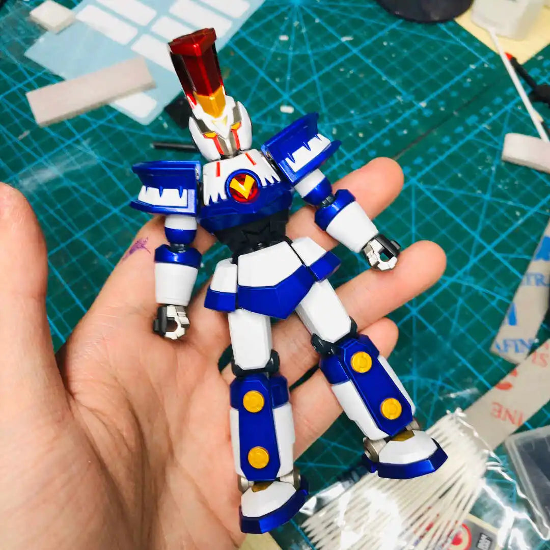 Original  Assembly Model  Lbx Achilles Anime Carton Fighter Hf001 Action Figure Robot Gift Toys