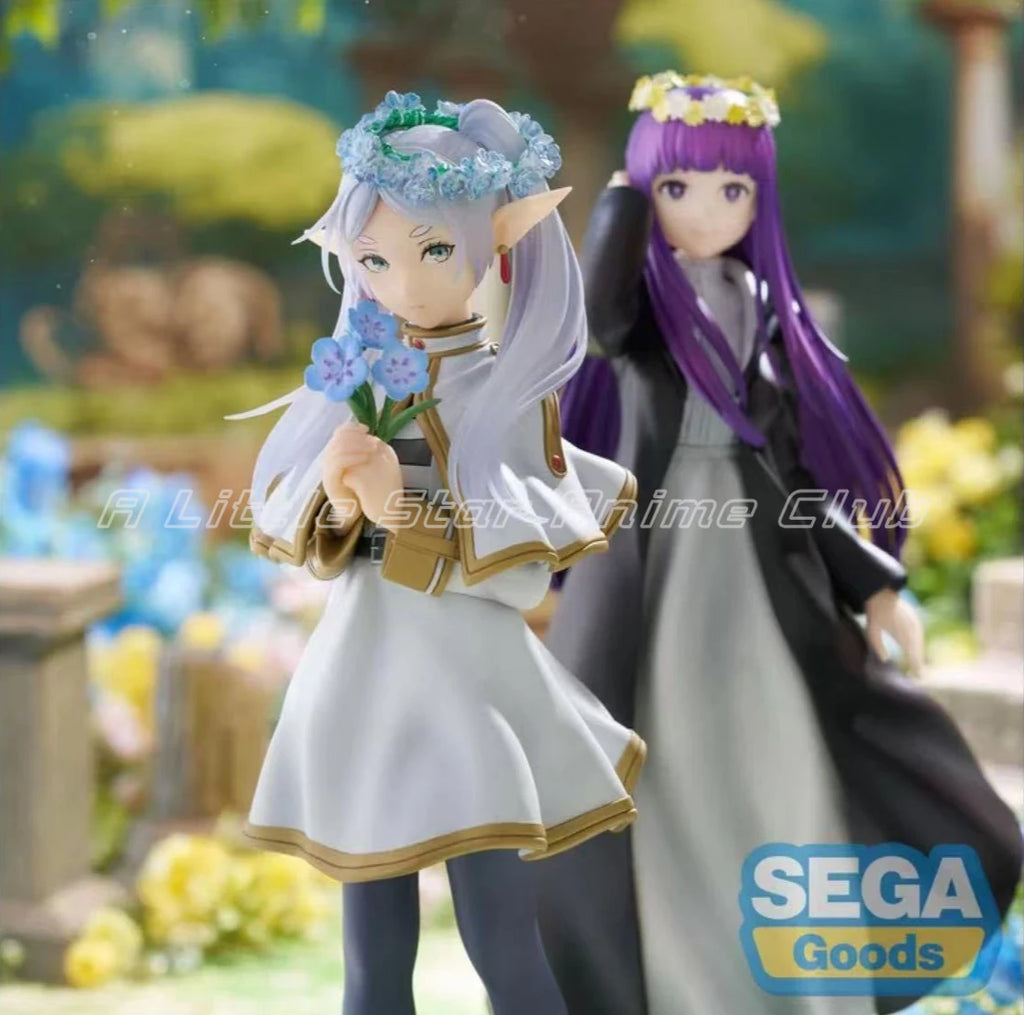 In Stock Original SEGA Luminasta Frieren Beyond Journey's End Frieren/FERN Flower Field Animation Figures Model Collection Toys