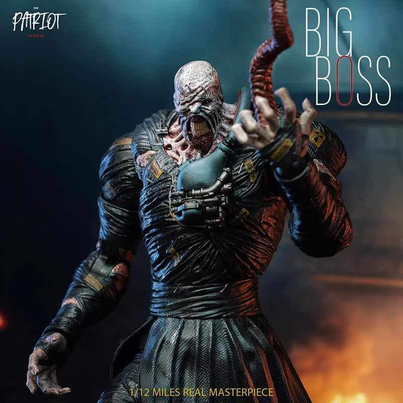 Patriot Studio Original Nemesis Tracker BIG BOSS 1/12 Action Peripheral Figure Toys for Boys Gifts Collectible Model Ornaments