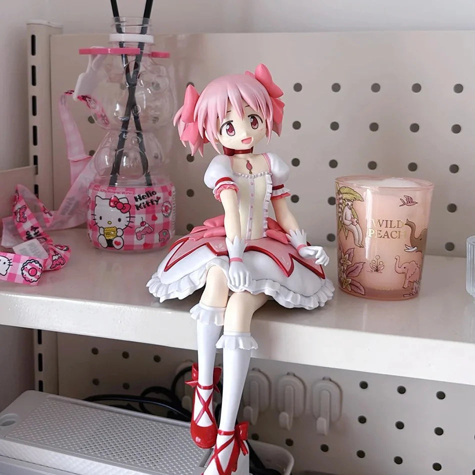 New Puella Magi Madoka Magica Aniem Figure Kaname Madoka Akemi Homura Action Figure Magic Girl Model Decor Doll Christmas Gift
