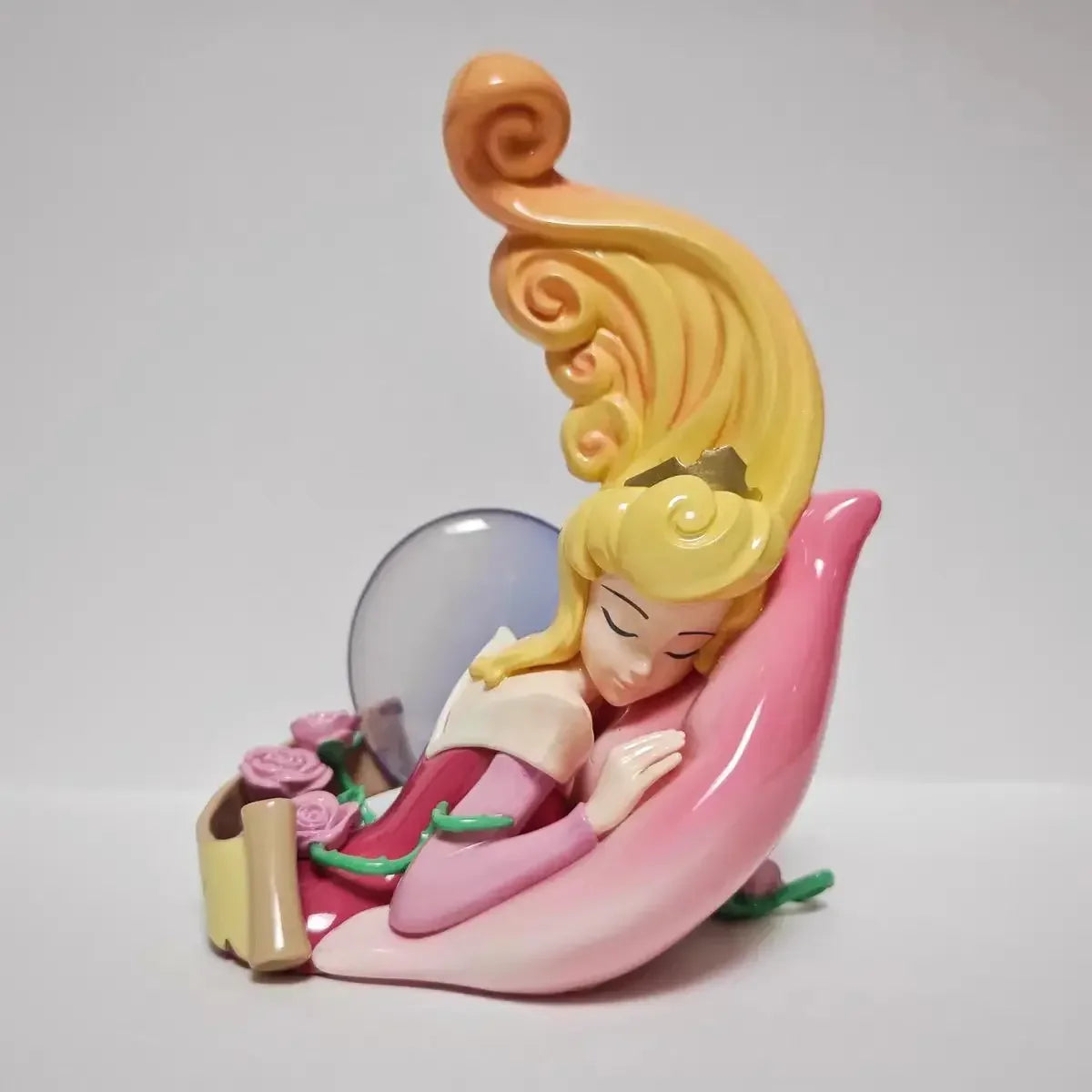 Disney Princess Art Bust Series Anime Action Figures Art Gallery Collection Decoration Statue Desk Ornament Toys Birthday Gift