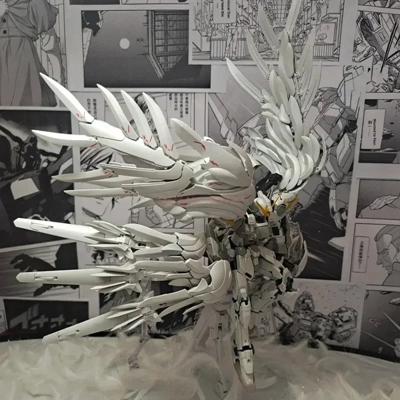 Sale Mg 1/100 Daban 8827 Snow White Prelude Fix Model Kit Xxxg-00ysw Wings Assembly Action Figures Plastic Model Custom Toys