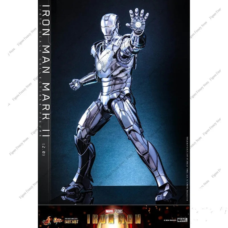 Special Offer In Stock HOTTOYS HT 1/6 Die-cast Alloy Iron Man Mark 2 MK2 2.0 MMS733D59 Action Figure Toy Gift Collection for