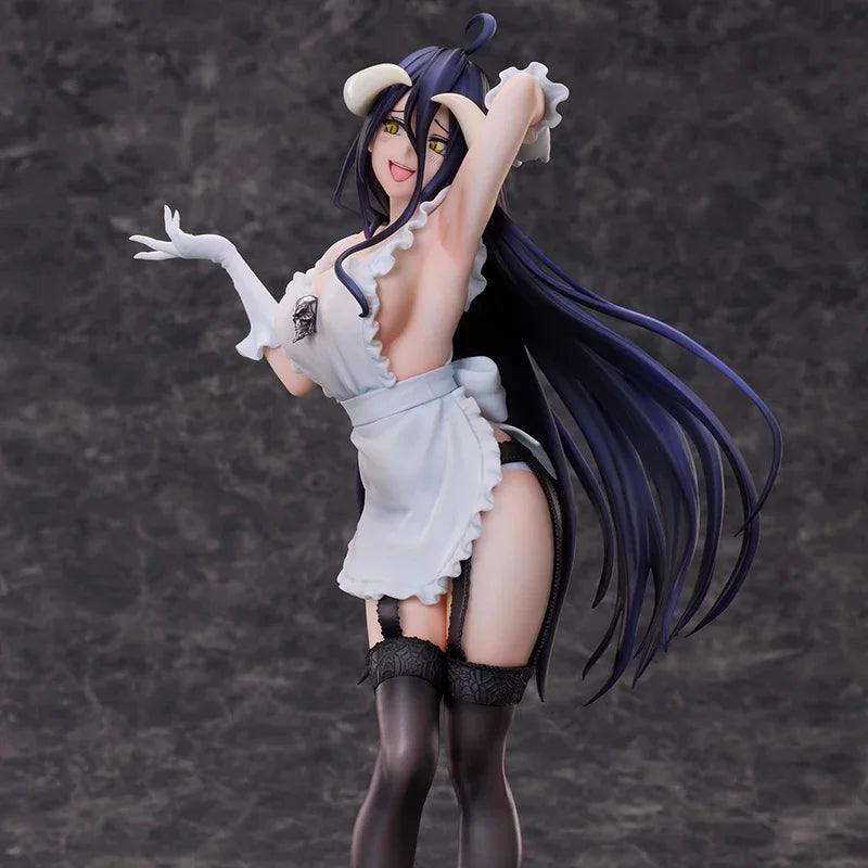 In Stock Original Taito ElCOCO Overlord Albedo PVC Anime Character Model Collection Desktop Decoration Toys Festival Gifts