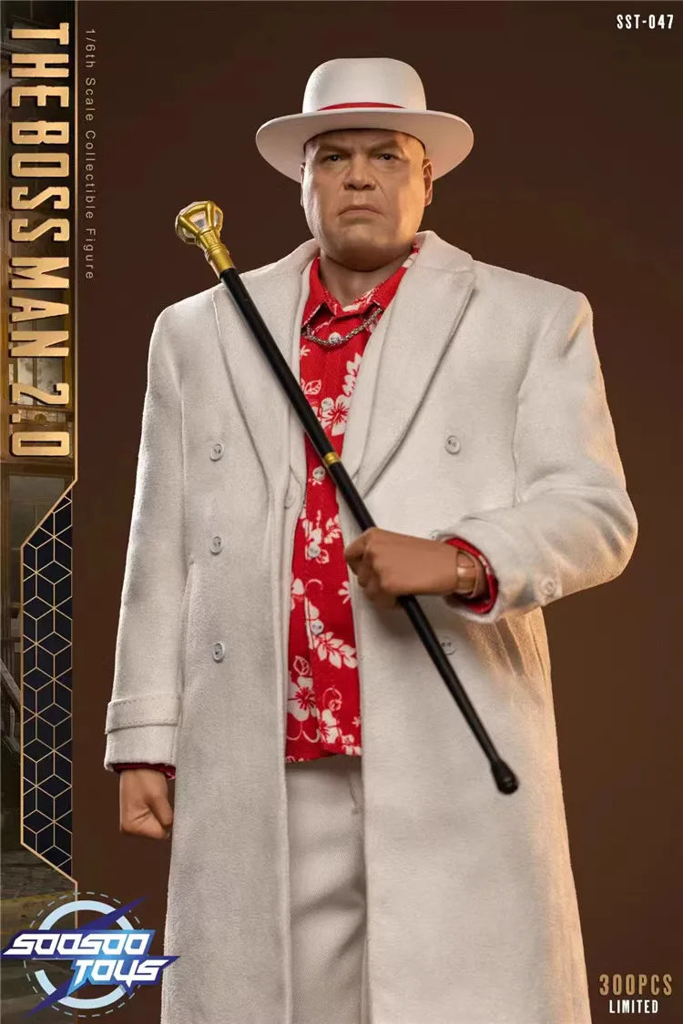 Soosootoys SST-047 The Boss-Man 2.0 Classic Comics Super Villain Full Set Moveable Action Figure 12" Action Figure Gift 1/6