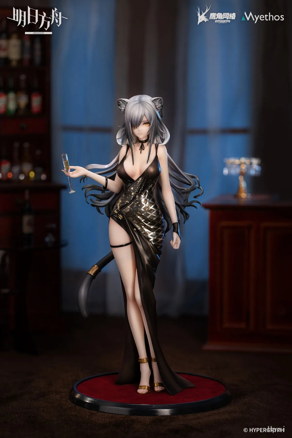 Myethos Arknights Schwarz Gift 1/7 Scale PVC Anime Figure Model
