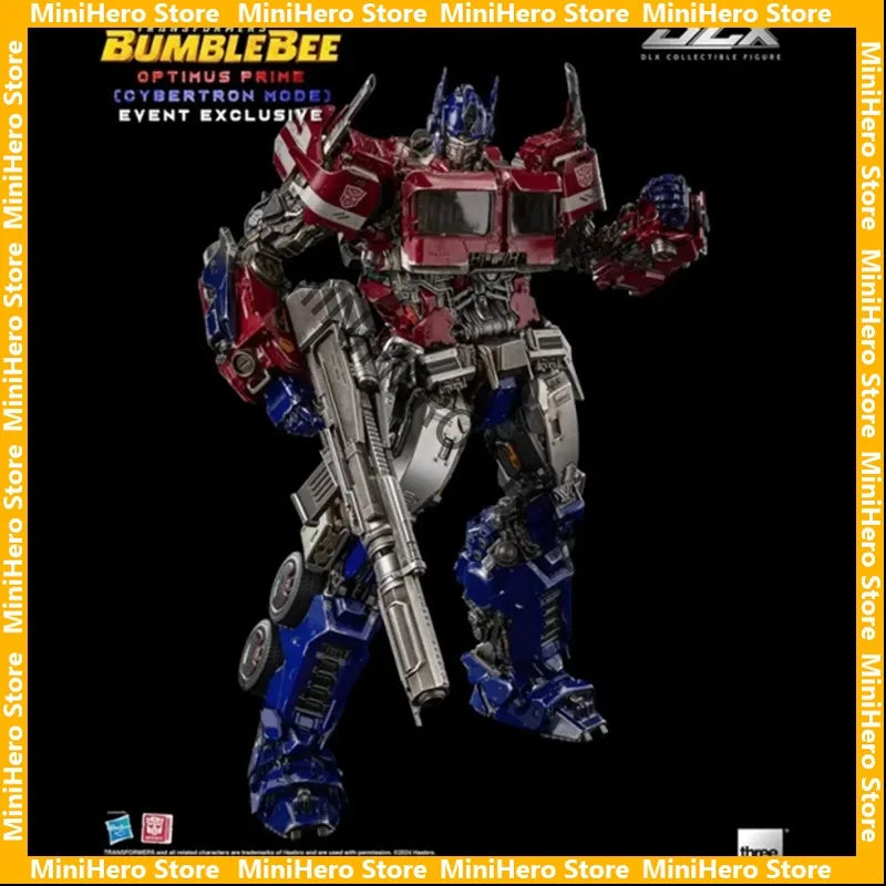 In Stock ThreeZero G1 Optimus Prime DLX Action Figure 53 Points Articulation With Box