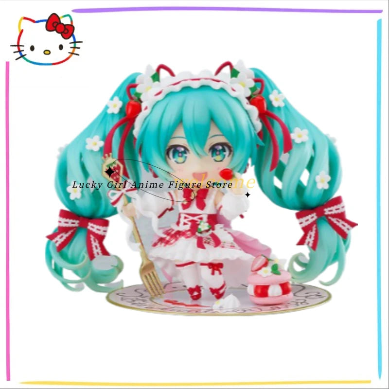 In Stock Original GSC Nendoron#1939 Hatsune 15th Anniversary Ver. 10cm Anime Movable Model Figure