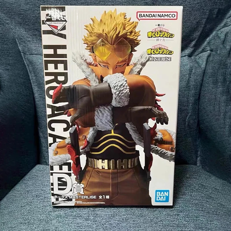 Original BANDAI BANPRESTO My Hero Academia Hawks New And Unopened Anime Figurine Genuine Action Figure Toys Collections Model