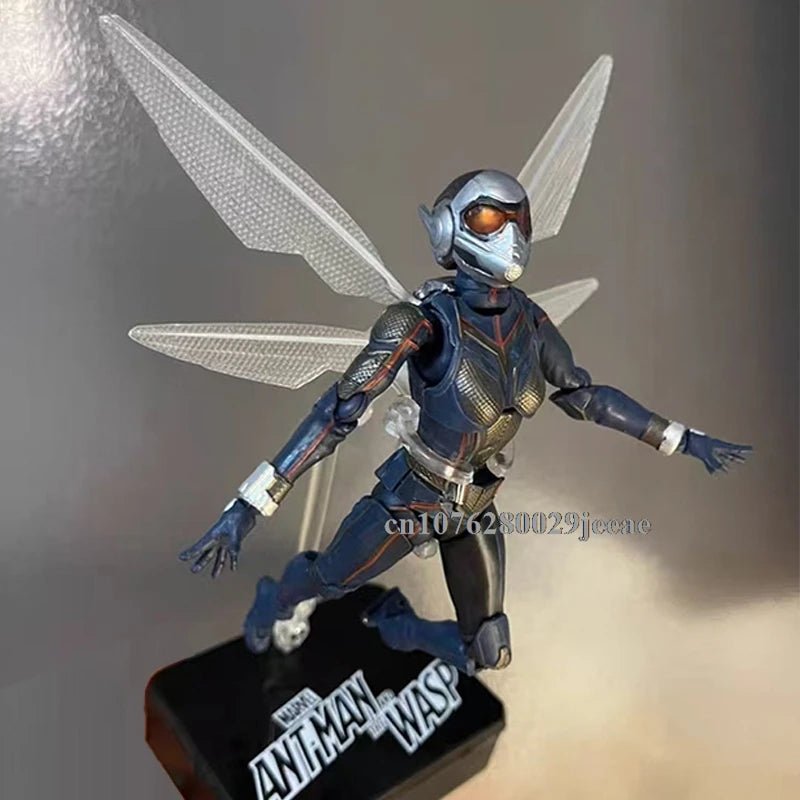 SHF Anime WASP Figure ANT-MAN 2 Series Action Figure Model Toys Collectible Toys Birthday Gifts for Friends