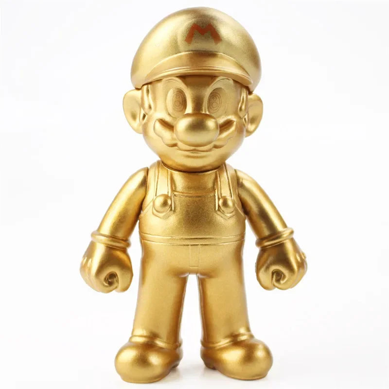 Super Mario Bros Action Figure Toys Toad Peach Luigi Yoshi Donkey Kong Wario Anime Model Ornaments For Children Birthday Gift