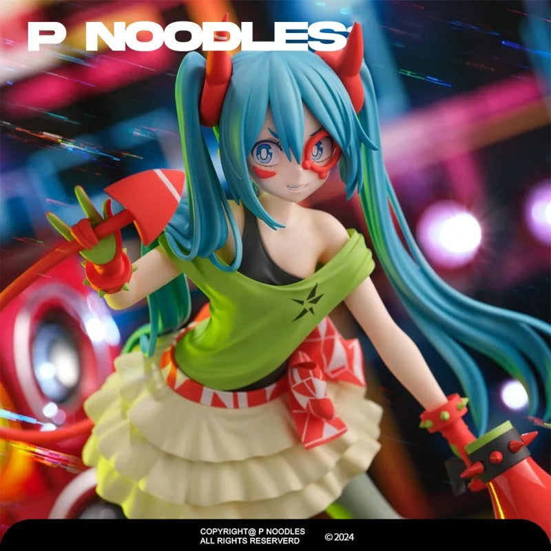 Authentic Japanese Hatsune Miku Project Diva X DE:MONSTAR T.R. Figure Prize Action Figure Children's Toy Birthday Gift