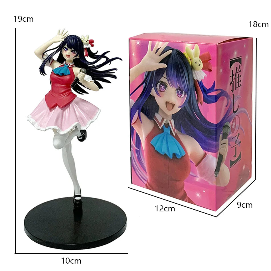 OSHI NO KO Anime-Idol-Sängerin Hoshino Ai Actionfigur - Kawaii Arima Kana Star PVC-Sammelfigur