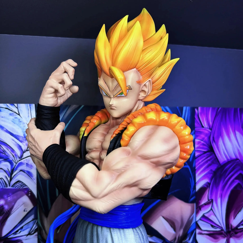 50 cm DX JT Dragon Ball Anime Figur Gogeta Broli Super Modell Peripherie Action Figur Desktop Dekoration Geschenk Spielzeug Kinder