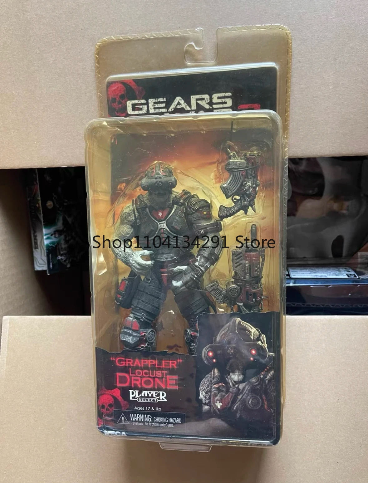 Original Storm Toys Gears of War Full Series Soldier Figures 6-inch Beast Rider 18cm Articulated Action Figure Collector's Gift