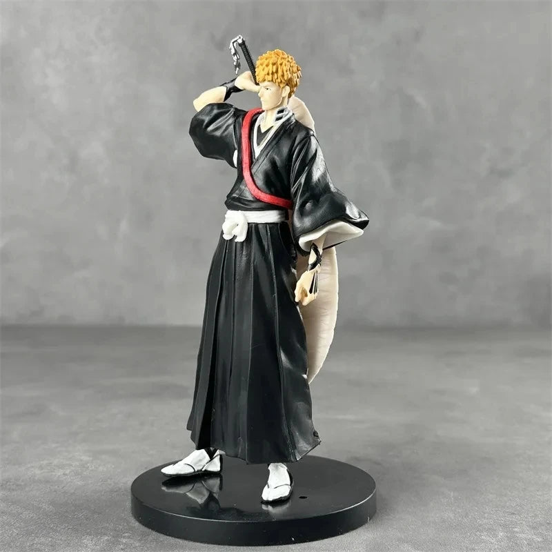 19 см Аниме BLEACH Фигурка Куросаки Ичиго Рисувай Меч Зангецу PVC Фигурки Нож Колекция Модел Играчки За Момче Подаръци
