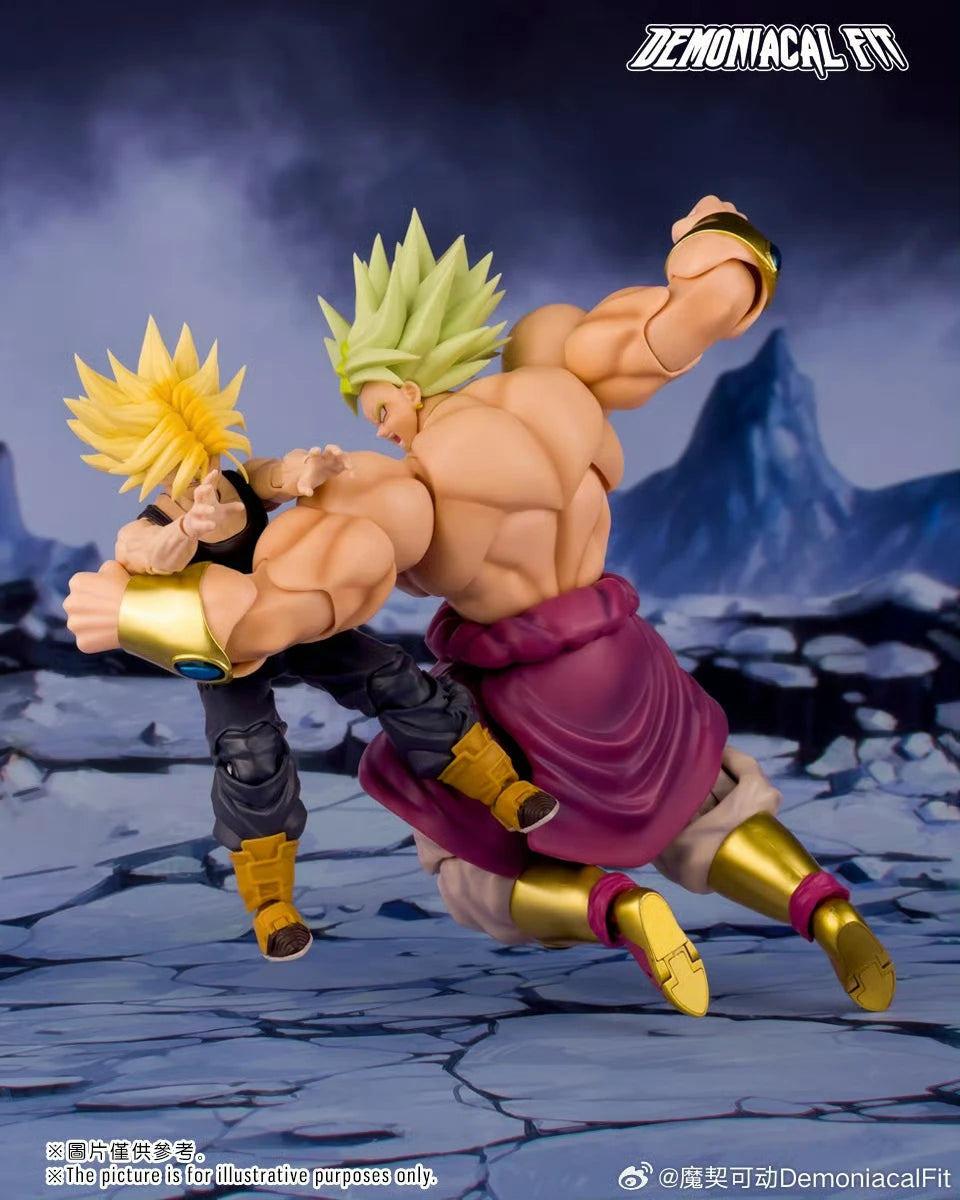 Демонична фигурка Dragon Ball Z Super Saiyan Broly Legendary Berserker, модел играчки