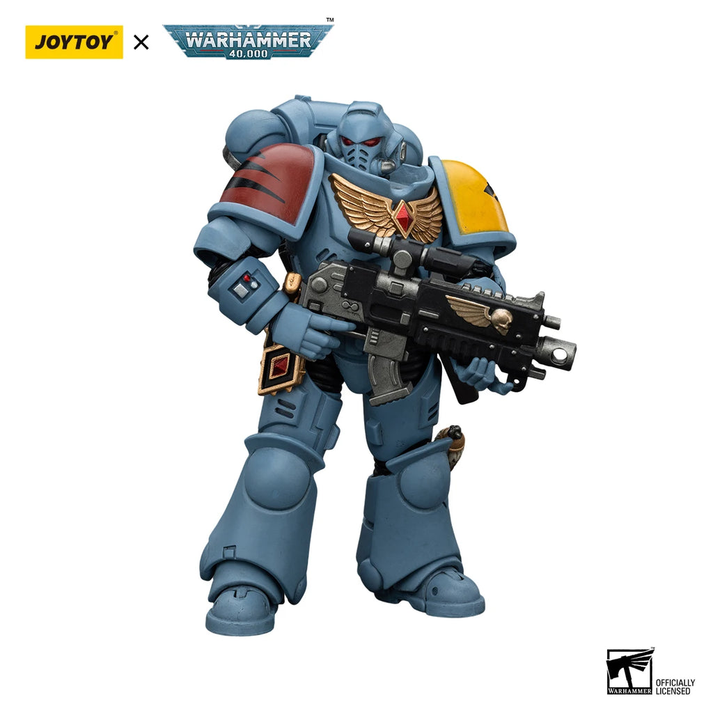 [IN-STOCK] JOY TOY Warhammer 40K 1/18 Action Figure Space Wolves Intercessors Anime Military Model