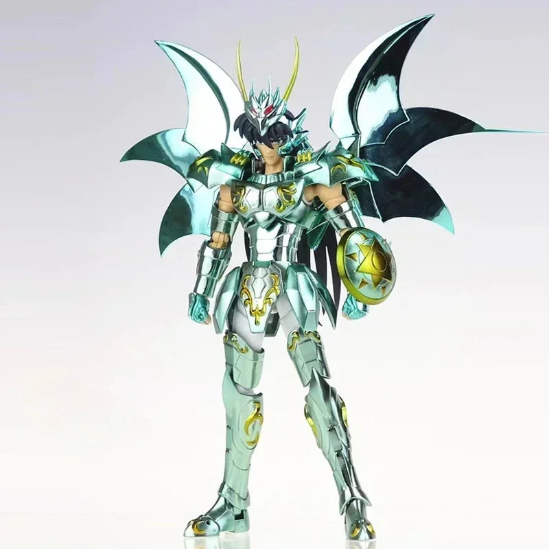 Great Toys/GT Saint Seiya Myth Cloth EX Dragon Shiryu God V4 2nd Version Bronze Knights of The Zodiac Anime Figure Model Toy