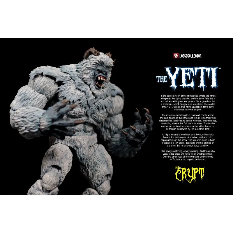 【Ready Stock】 Original LC Studio Yeti Bigfoot Skookum Figure Model Toy Toy Gift Collection