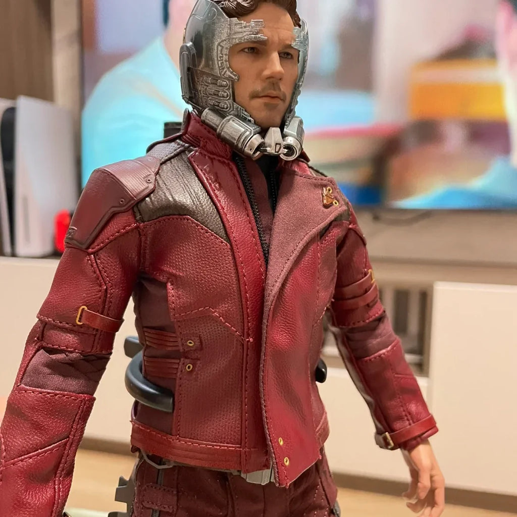 Original Hottoys Ht Mms539 Anime Figure Chris Pratt Star Lord Peter Quill Star Lord 3.0 Model 1:6 Full Set Collection Model