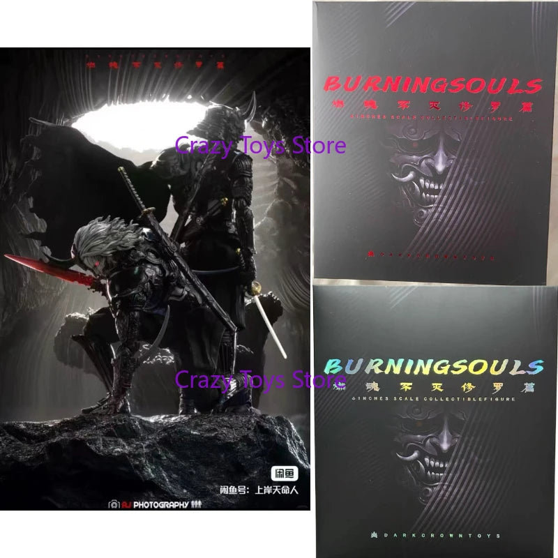 In Stock DARKCROWN TOYS BURNINGSOULS Action Model Toy 6-inch Scale Collectible Figure Samurai Collection Gift Gift