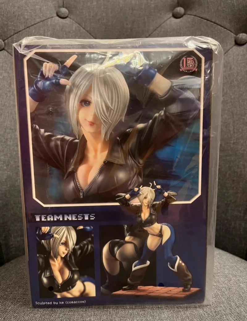 Brand New Skock Kotobukiya SNK BISHOUJO STATUE The King of Fighters 2001 Angel Anime Action Figure Model Doll Collection Toys