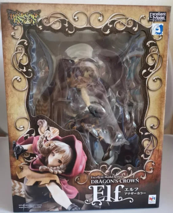 【SF】In Stock MegaHouse EXCELLENT MODEL Dragon's Crown Elf Different Color 1/7 Scale Figures Model Collection Gift